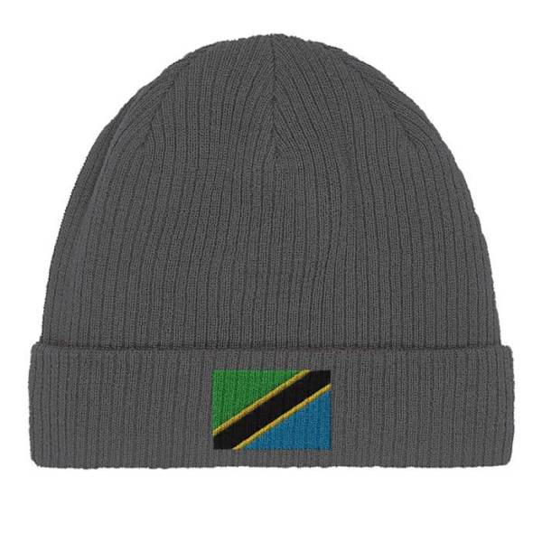 Grå Tanzanias flaggebonnets Grå