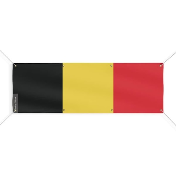 Banner Flag Belgien 8 Øjer 140x420 cm