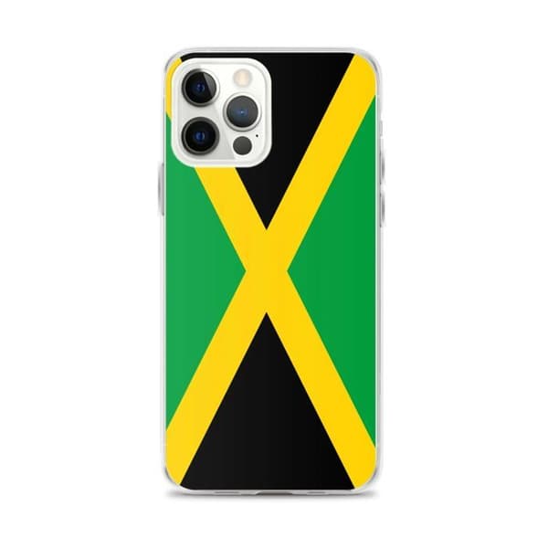 Coque telefon Drapeau Jamaica - iPhone 12 Pro Max Flerfärgad