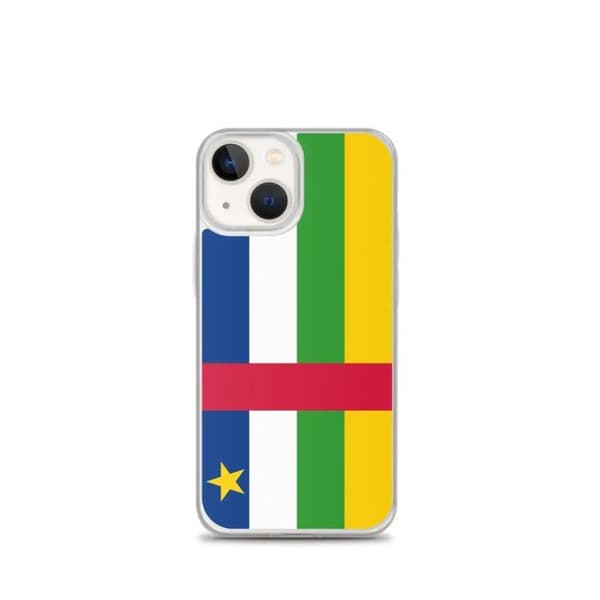 Mobilskal Flagg Centralafrikanska republiken - iPhone 13 mini Flerfärgad