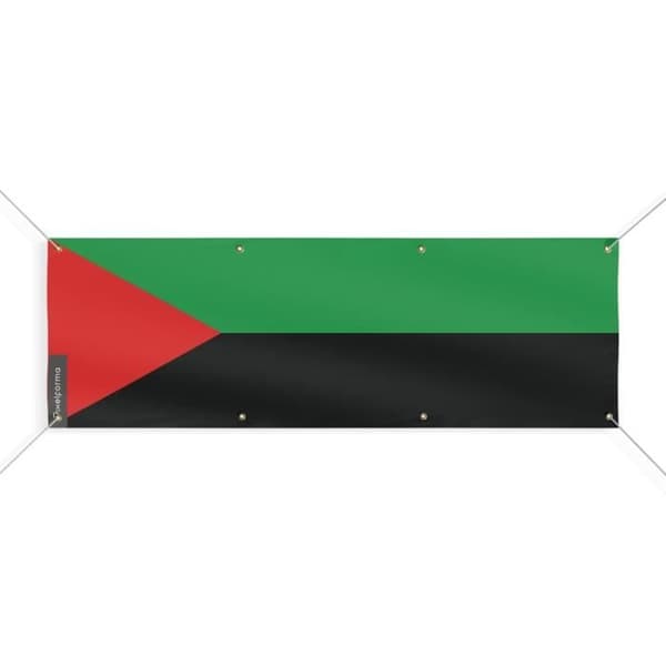 Martiniquen lippu 8 silmukkaa 150x450 cm