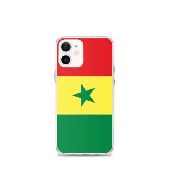 Mobilskal Flagga Senegal - iPhone 12 mini Flerfärgad