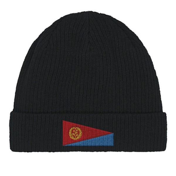 Hattu Lippu Eritrea Musta Svart