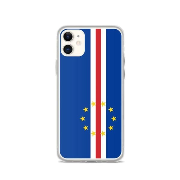 Coque Telefon Flag Cap-Vert - iPhone 11 Flerfärgad