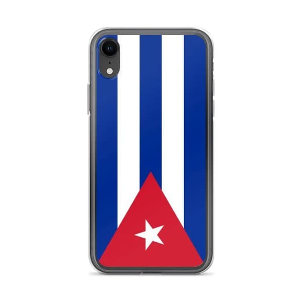 Coque iPhone - PIXELFORMA - iPhone XR - Cuba Flag - Blødt silikone - Fuld beskyttelse Cubiask flagga