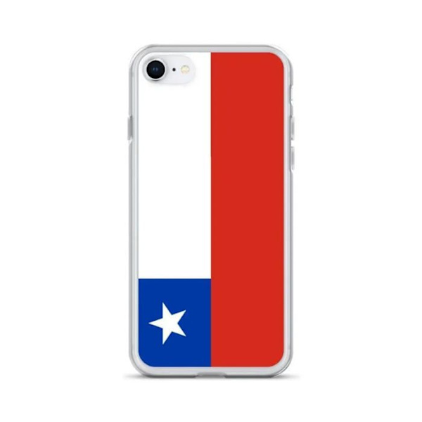 Coque - PIXELFORMA - iPhone 6S - Chile's Flag - Blødt silicone - Fuld beskyttelse Röd