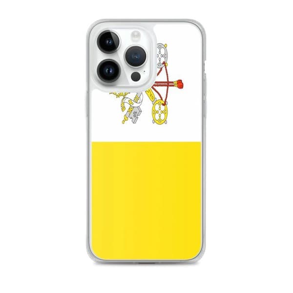 Vaticanstats Telefoncover - iPhone 14 Pro Max Flerfärgad