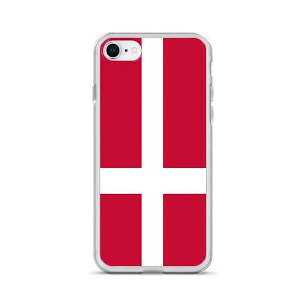 Mobilskal Danmarksflag - iPhone 6 Plus Flerfärgad