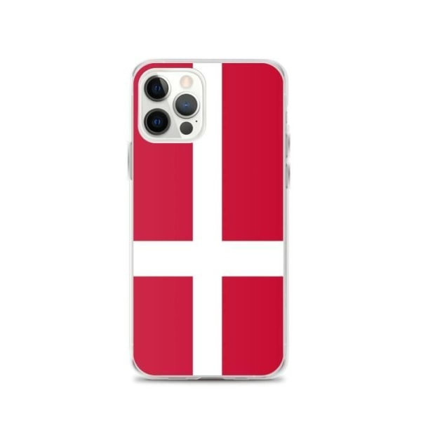 Danmark Flagga iPhone 12 Pro skal