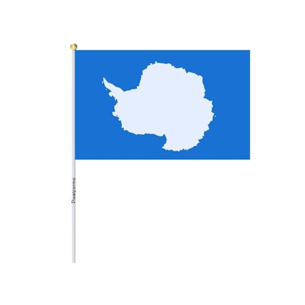 Lots Mini Flag of Antarctica i 100 stykker 20x30cm