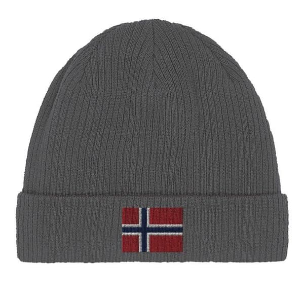 Svensk Nordisk Flagga Grå Bonnet Grå