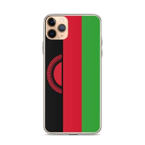 Malawi Flag Telefon Case - iPhone 11 Pro Max Flerfärgad