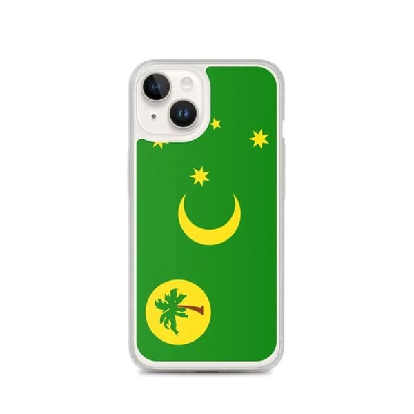 Coque Telefon Flag øer Cocos - iPhone 14 Flerfärgad