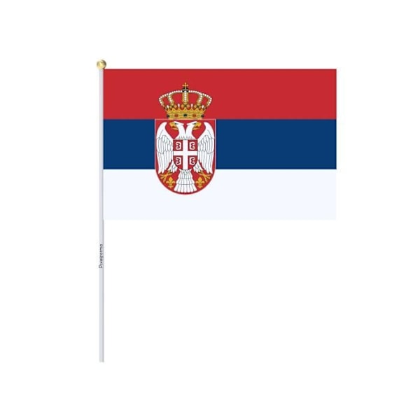 Mini Flag of Serbia 30x45cm i polyester