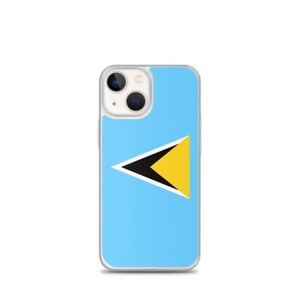 Coque telefon flag Saint Lucia - iPhone 13 mini Flerfärgad