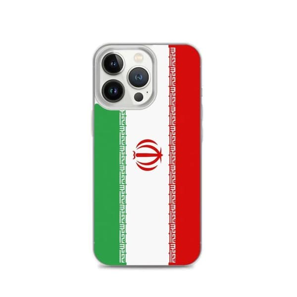 Coque Telefon Flag Iran - iPhone 13 Pro Flerfärgad