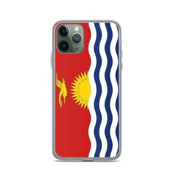 Kiribati Flag Telefon Case - iPhone 11 Pro Flerfärgad