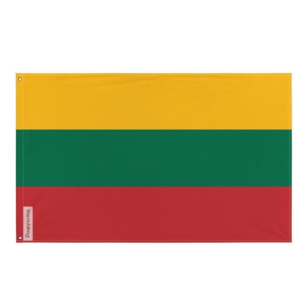 Litauens flag 192x288cm i polyester