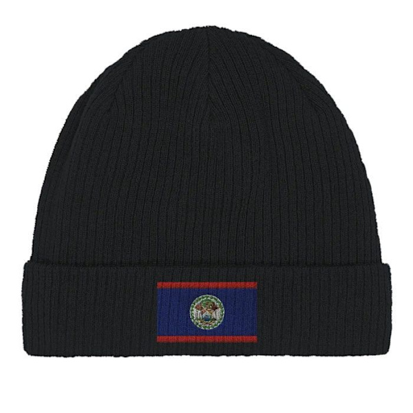 Hues Drapeau Belize i Sort Svart