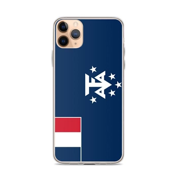 Officielt French Antarctic Flag iPhone 11 Pro Max iPhone etui