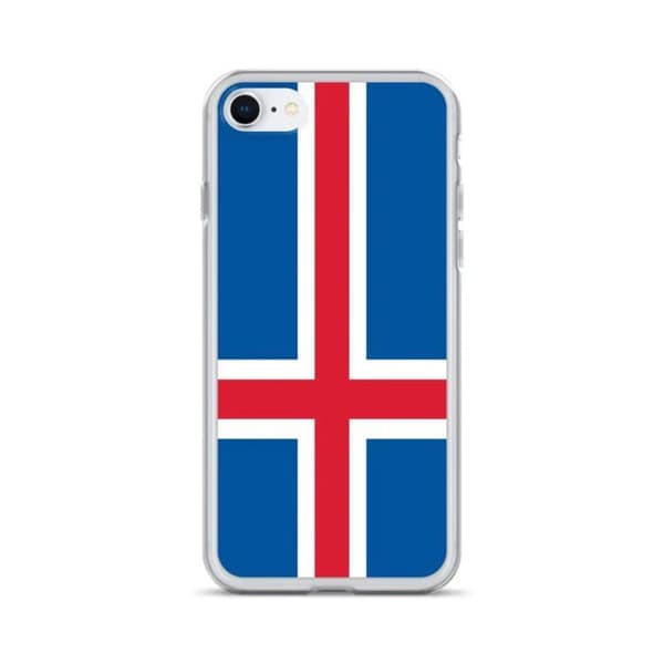 Coque - PIXELFORMA - iPhone 6 - Islandes flag - Fuld beskyttelse - Blødt silikone Islands flagga