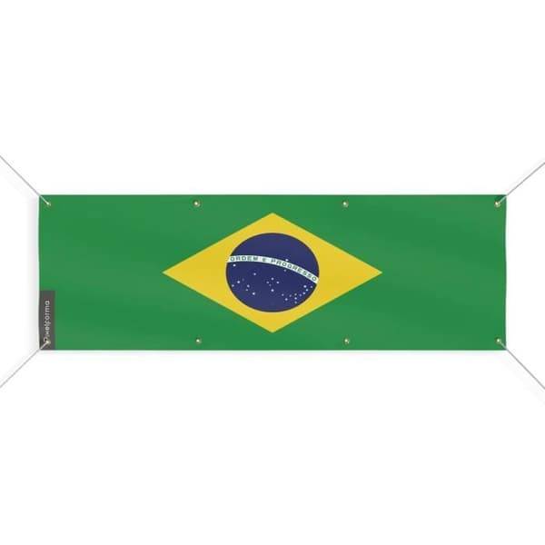 Brasilian lippubanneri 8 silmukkaa 90x270 cm