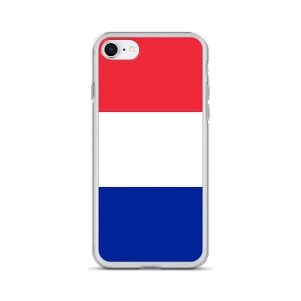 Coque Telefon Flag Frankrig - iPhone 6 S Flerfärgad
