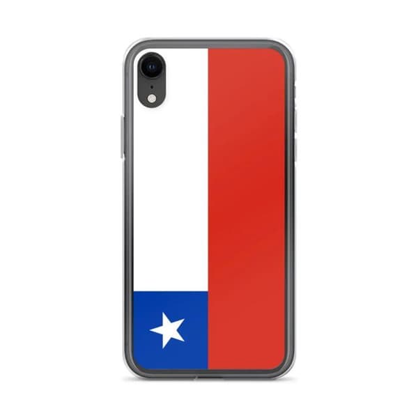 Coque til iPhone - PIXELFORMA - iPhone XR - Chile's flag - Blødt silikone - Tyndt design Röd