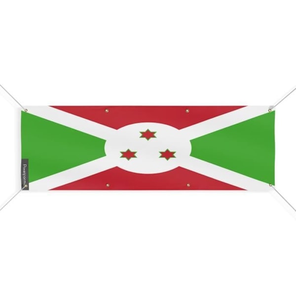 Banner Flag Burundi 8 Øjer 70x210 cm