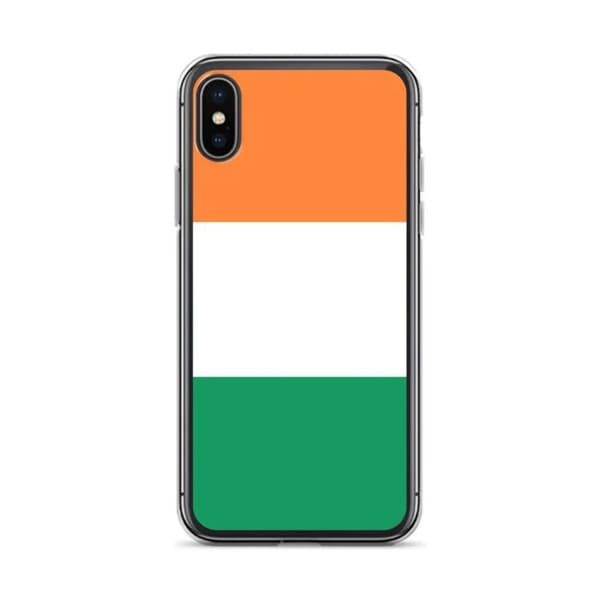 Coque Telefon Flagga Irland - iPhone X Flerfärgad