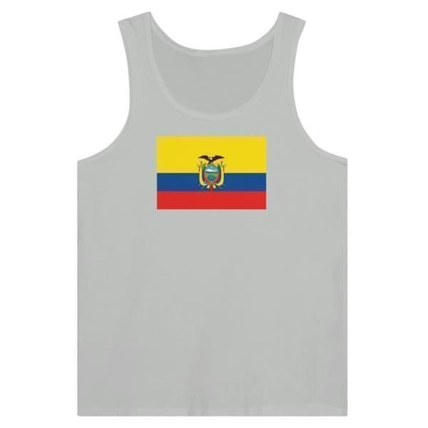 Toppi - Ecuador - Harmaa - 100% puuvillaa - Ohut istuvuus - Mixed Grå S