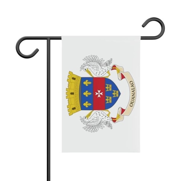 Saint Barthélemy Haveflag 32x47,5cm i polyester