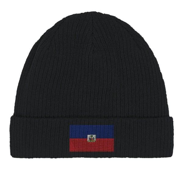 Bonnet Lippu Haiti Mustana Svart
