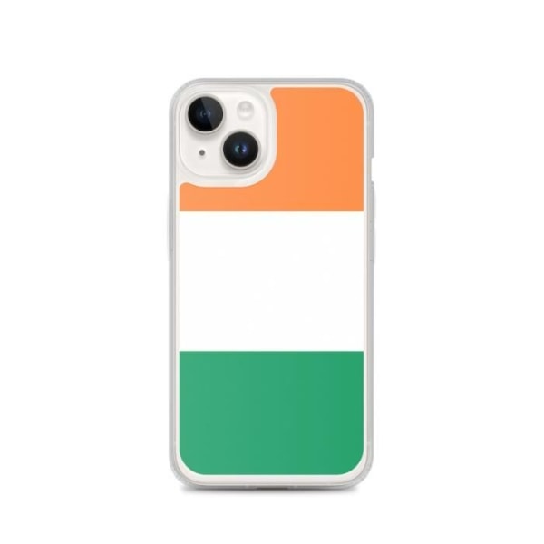 Irish Flag iPhone 14 etui Grön, Vit, Orange