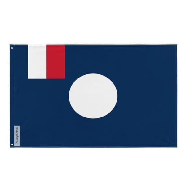 Drapeau av staten Damaskus 128 x 192 cm Flerfärgad
