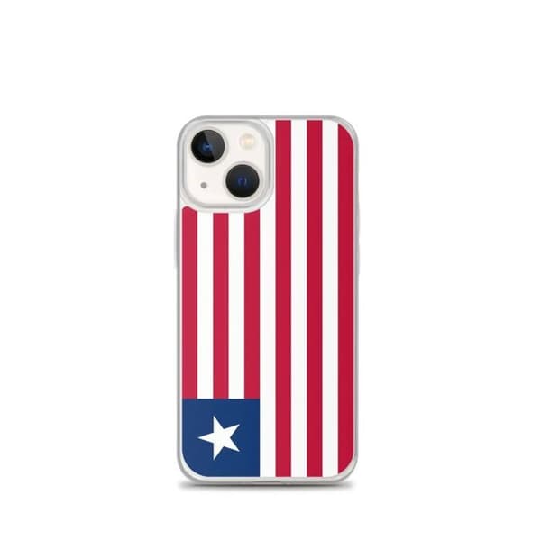 Coque Telefon Flag Liberia - iPhone 13 mini Flerfärgad
