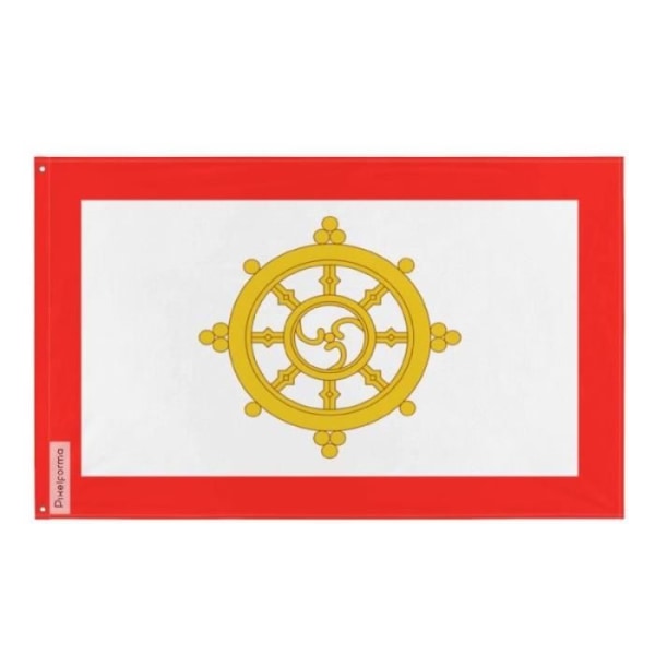 Flag Gammelt flag af Sikkim 96x144cm i polyester