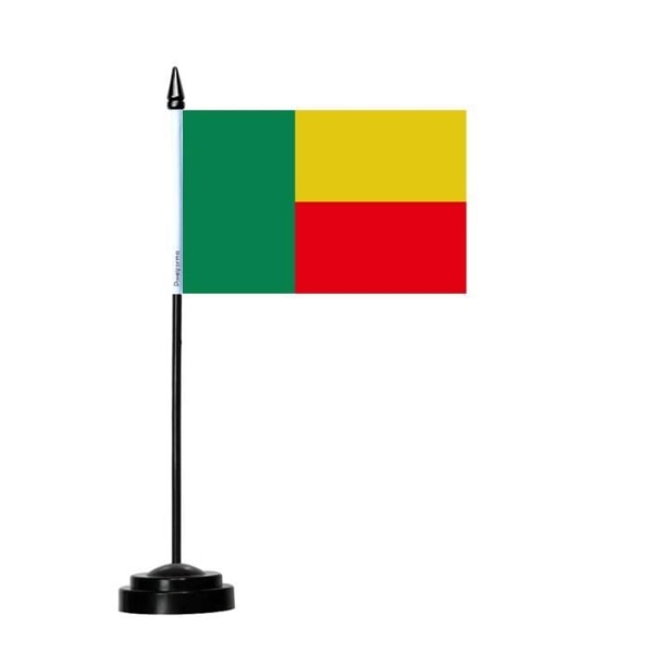 Benin Bordflag 14x21cm i polyester