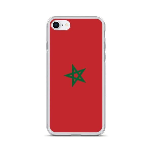 Coque Telefonflagga Marocko - iPhone 7 Plus Flerfärgad