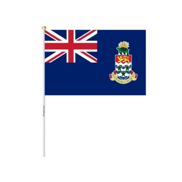 Cayman Islands Mini Flag 14x21cm i polyester