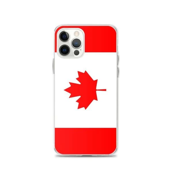 Coque Telefon Flag Canada - iPhone 12 Pro Flerfärgad