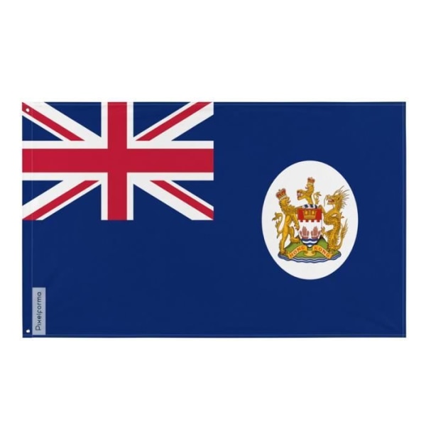 British Colony of Hong Kong 1870 – 1876 Flagga 96x144cm i polyester