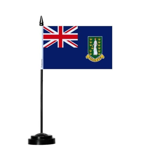 British Virgin Islands Bordflag 14x21cm