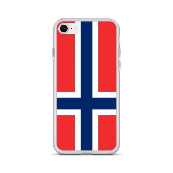 Mobilfodral Norsk Flag - iPhone 7 Plus Flerfärgad