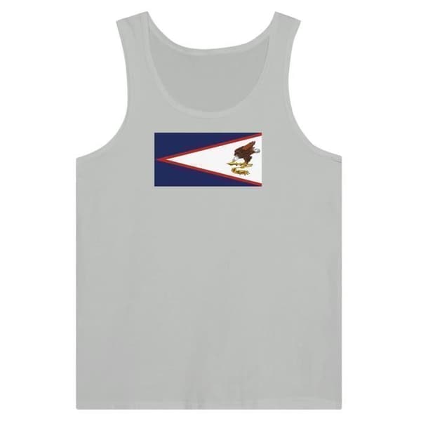 Linne - Amerikansk Samoa - Grå - 100% bomull - Slim fit - Slitstark Grå S
