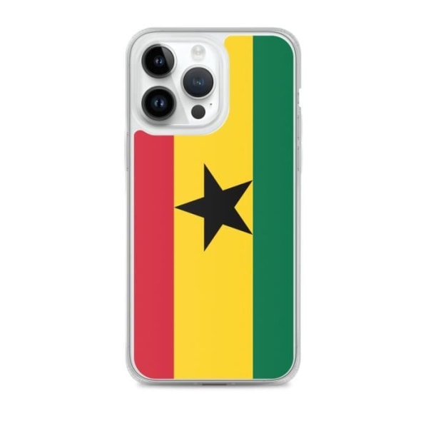 Ghana Flag iPhone 14 Pro Max -kotelo