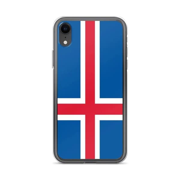 Coque - PIXELFORMA - iPhone XR - Islands flag - Fuld beskyttelse - Fleksibel Islands flagga