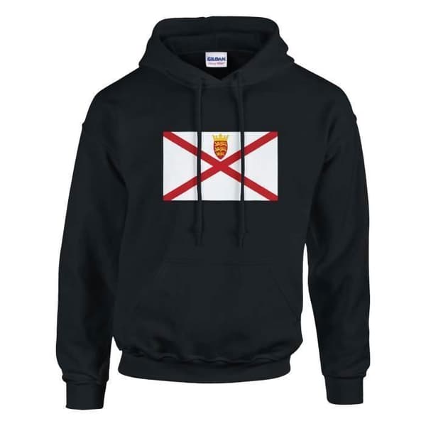 Hættetrøje - PIXELFORMA - Jersey Flag - Sort - Lange ærmer - Hætte krave Svart M