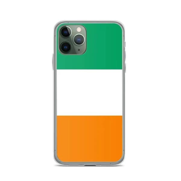 iPhone Case - iPhone 11 Pro - Côte d'Ivoire Flag - Soft - Multicolor - Vertical Flerfärgad