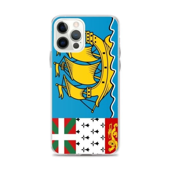 iPhone kotelo Flag of Saint Pierre ja Miquelon iPhone 12 Pro Max